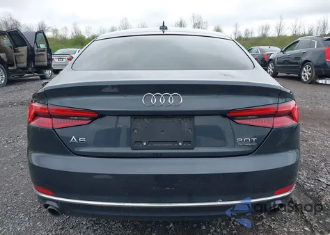2018 Audi A5 2.0T Premium from USA, damaged, VIN WAUANCF59JA007791